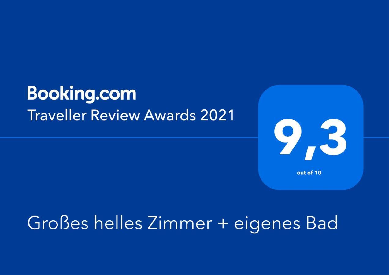 Grosses Helles Zimmer + Eigenes Bad Hamburg Luaran gambar